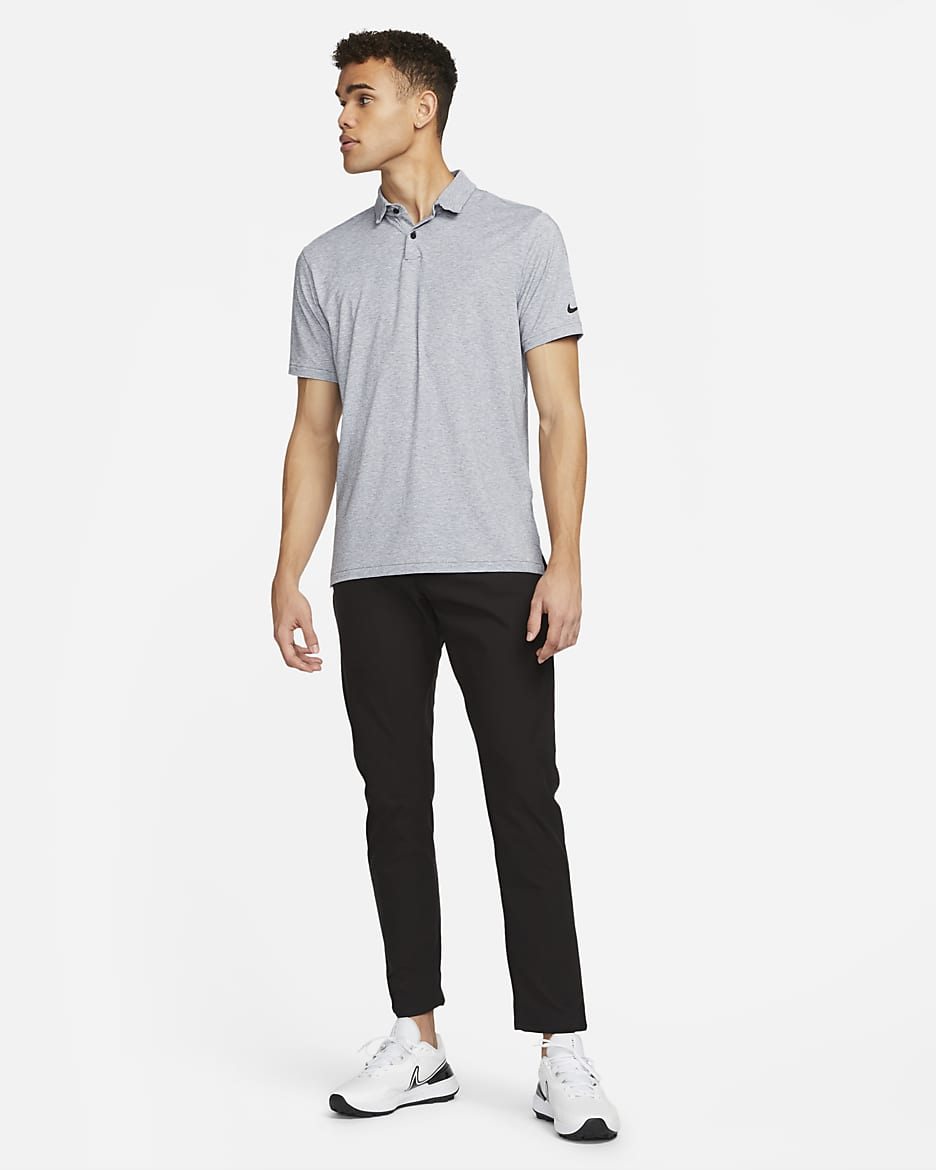 Grey fashion nike golf polo